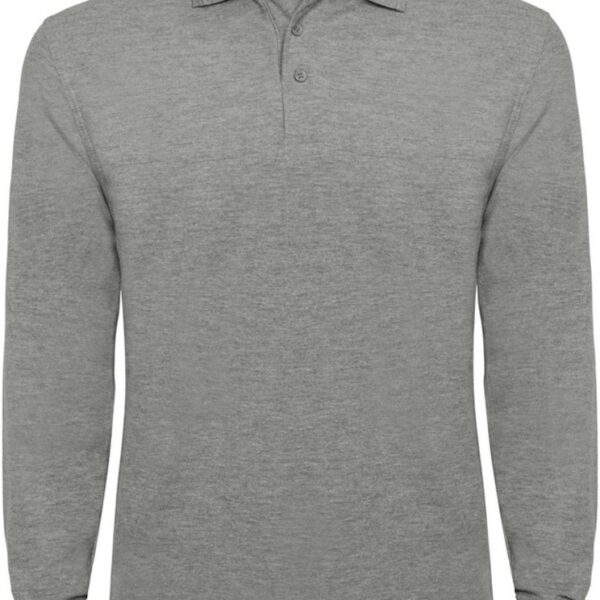 POLERA PIQUE GRIS CLARO HOMBRE M/L 60/40 T/XXXXL