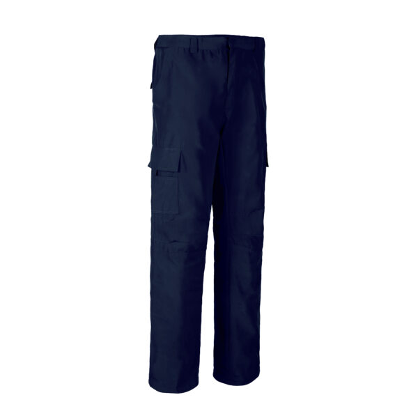 PANTALON CARGO POPLIN AZUL HOMBRE 175G T/S