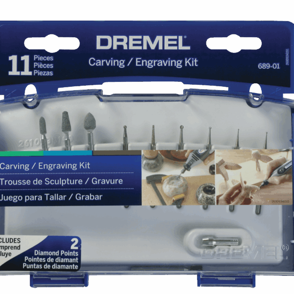 KIT 11 ACC TALLADO Y GRABADO DREMEL