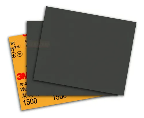 PLIEGO LIJA AGUA GR1000 Premium 401Q  3M 140mm x 228 mm