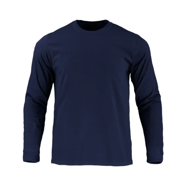 POLERA POLO AZUL HOMBRE M/L 100 ALG. T/M MTX