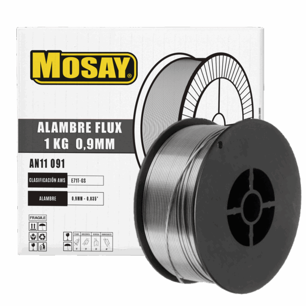 ALAMBRE FLUX 0,9MM 1KG MOSAY