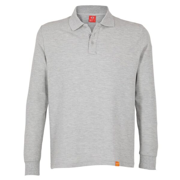 POLERA PIQUE GRIS CLARO HOMBRE M/L 80/20 T/M MTX
