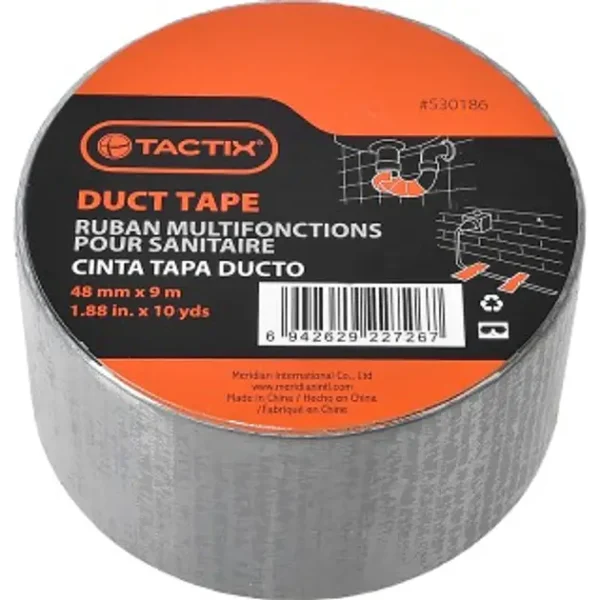 CINTA PARA DUCTOS TACTIX #530186 48MM X 9 MT