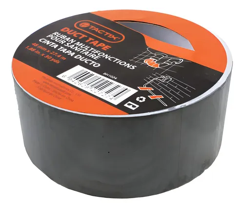 CINTA PARA DUCTOS TACTIX #530188 48MM X 27.4 MT