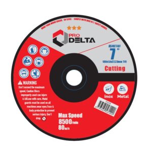 DISCO CORTE 7 (180X1,6MM) INOX-METAL PRODELTA