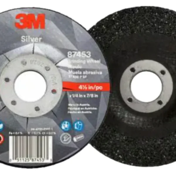 DISCO DESBASTE 4 1/2 (115X6) SILVER 87453 T27 3M