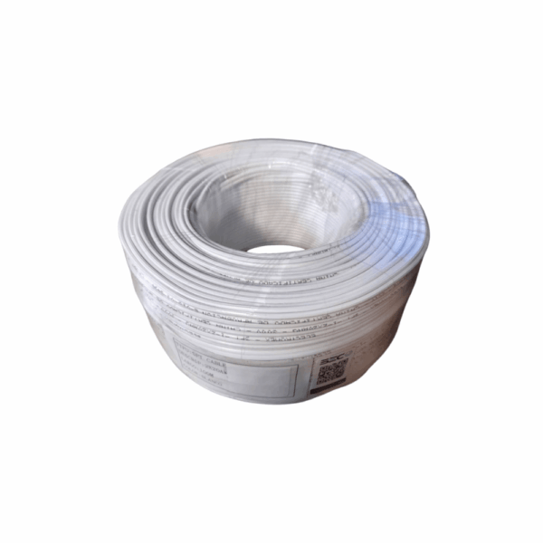 CABLE PARALELO 2x20 AWG BLANCO x 100 mts