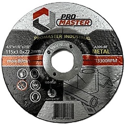 DISCO CORTE 4,5" PROMASTER  INOX (115x3x22,2) (PACK 10 UND)