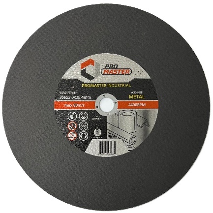 DISCO CORTE 14" PROMASTER  INOX (350x3x22,2)