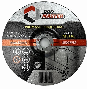 DISCO DESBASTE 7″x 6.0 A24R PROMASTER