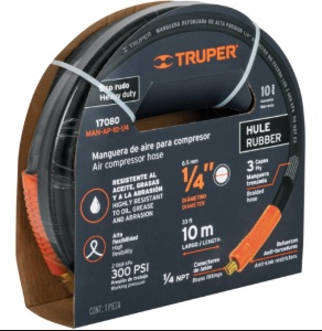 MANGUERA  PARA COMPRESOR 10mts TRUPER