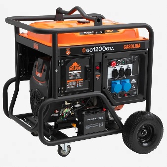 GENERADOR MONOFASICO GO1200GTA 12KVA GASOLINA KOLVOK
