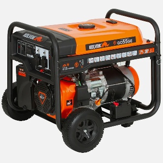 GENERADOR MONOFASICO GO55GE 5.5KVA GASOLINA  KOLVOK