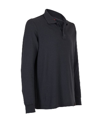 POLERA PIQUE GRIS OSCURO HOMBRE M/L 60/40 T/XXL