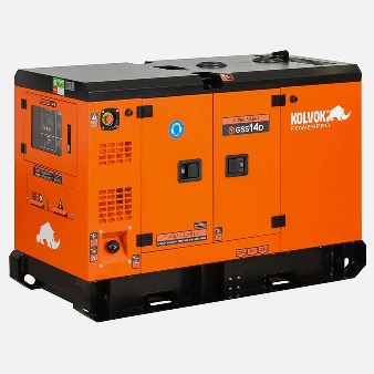 GENERADOR MONOFASICO GSS14D 12KVA DIESEL  KOLVOK (INSONORIZADO)