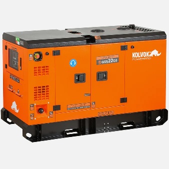 GENERADOR TRIFASICO  GSS22D3 22KVA  KOLVOK (INSONORIZADO)