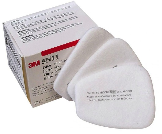FILTRO PARTICULAS 3M™ N95 5N11 (BOX10 UNI) 3M