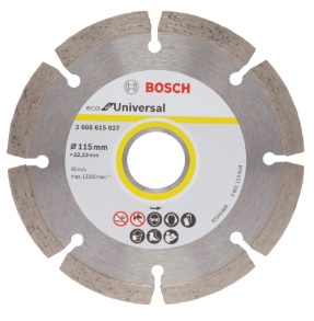 DISCO DIAMANTADO SEGMENTADO 4 1/2 BOSCH