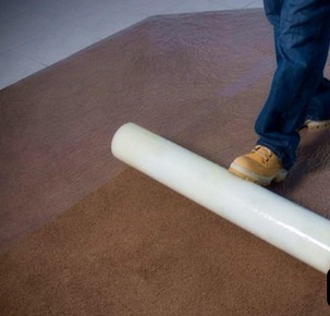 FILM PROTECTOR DE ALFOMBRA 60cm x 30Mtrs