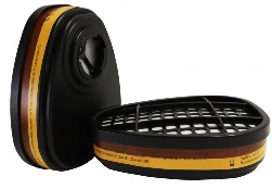 FILTRO ERGONIC F500VG A1E1(Vapores , Gases Acidos, Gases Organicos y Carbon Activo)